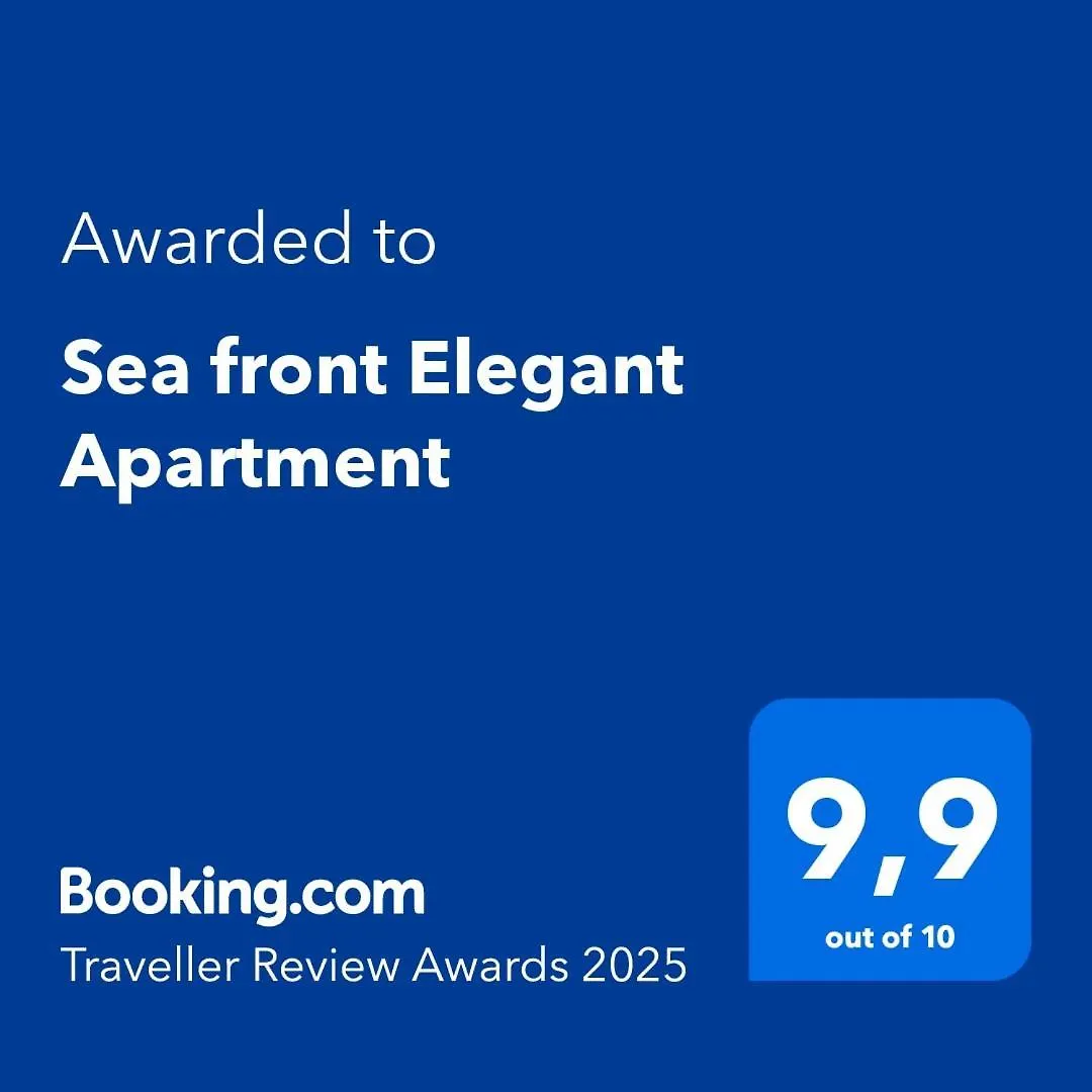 Sea Front Elegant Apartment Kalandra Holiday home